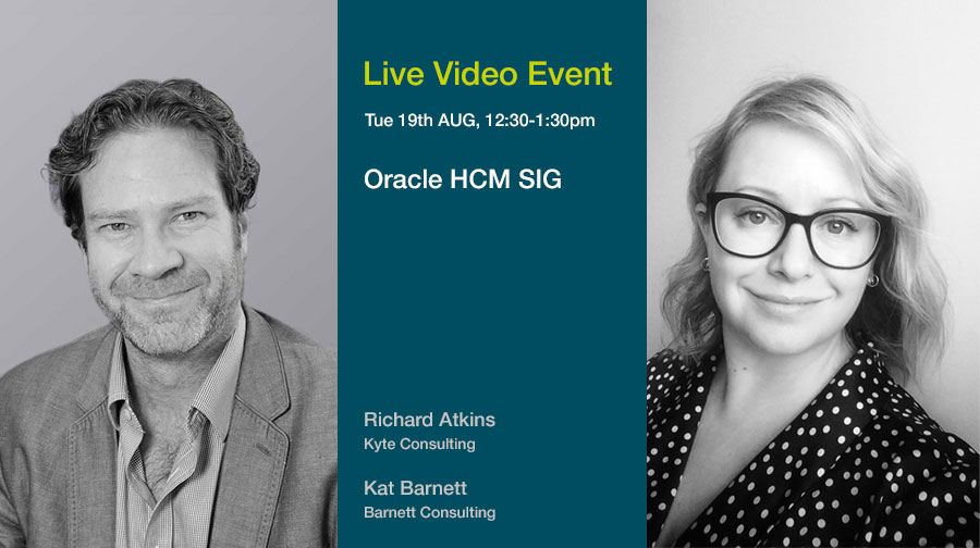 Live Video Event: Oracle HCM SIG