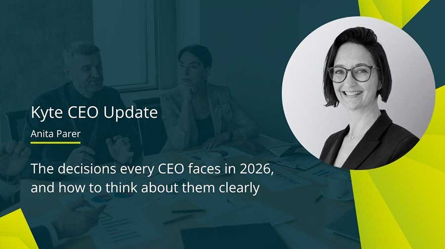 The decisions every CEO faces in 2026 — and how to think about them clearly