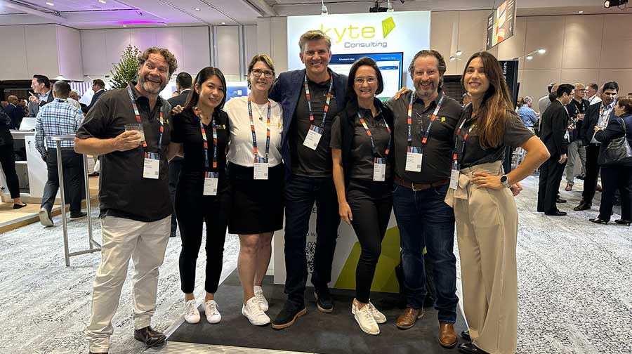 Kyte at the 2025 Oracle CloudWorld in Sydney