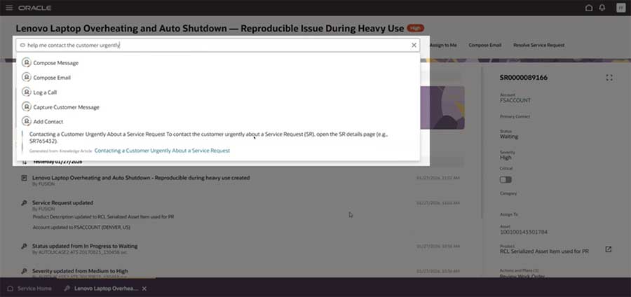 I-Powered Action Suggestions in the Action Bar